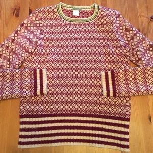 J. Crew Extra Small Fair Isle-Style Sweater